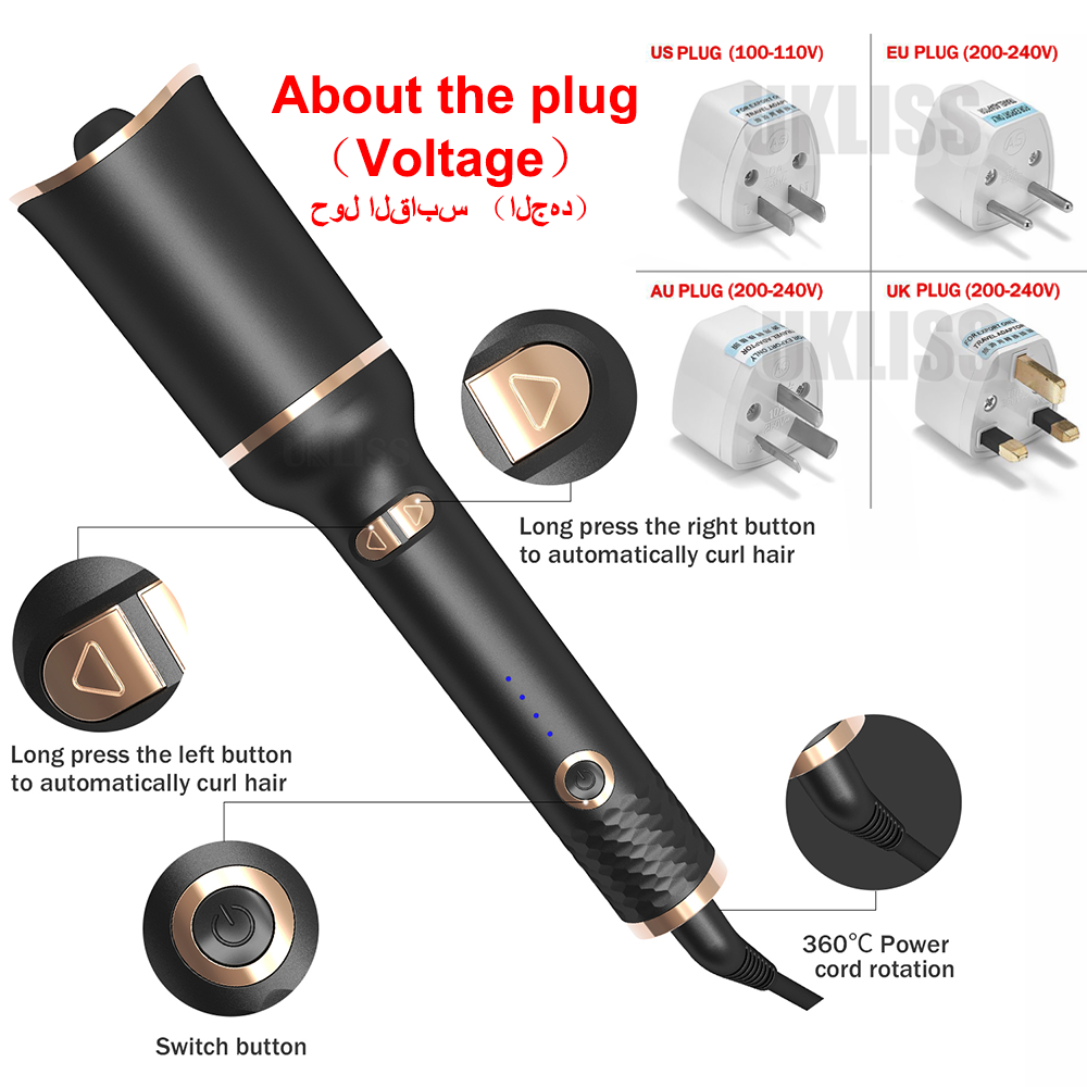 Automatic Curling Iron Wand
