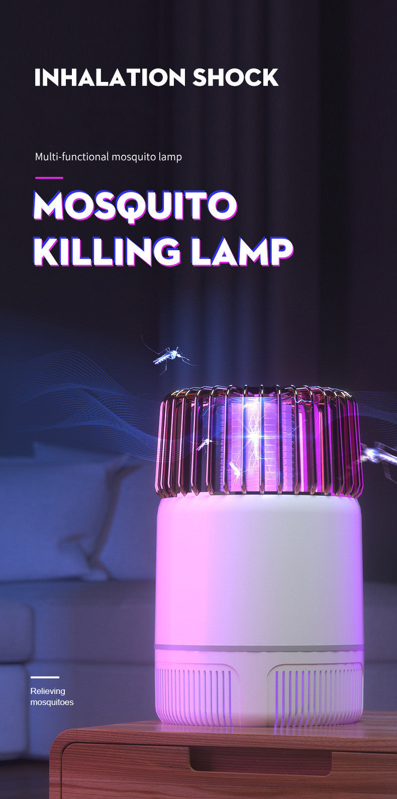 Electric Mosquito Killer Lamp USB