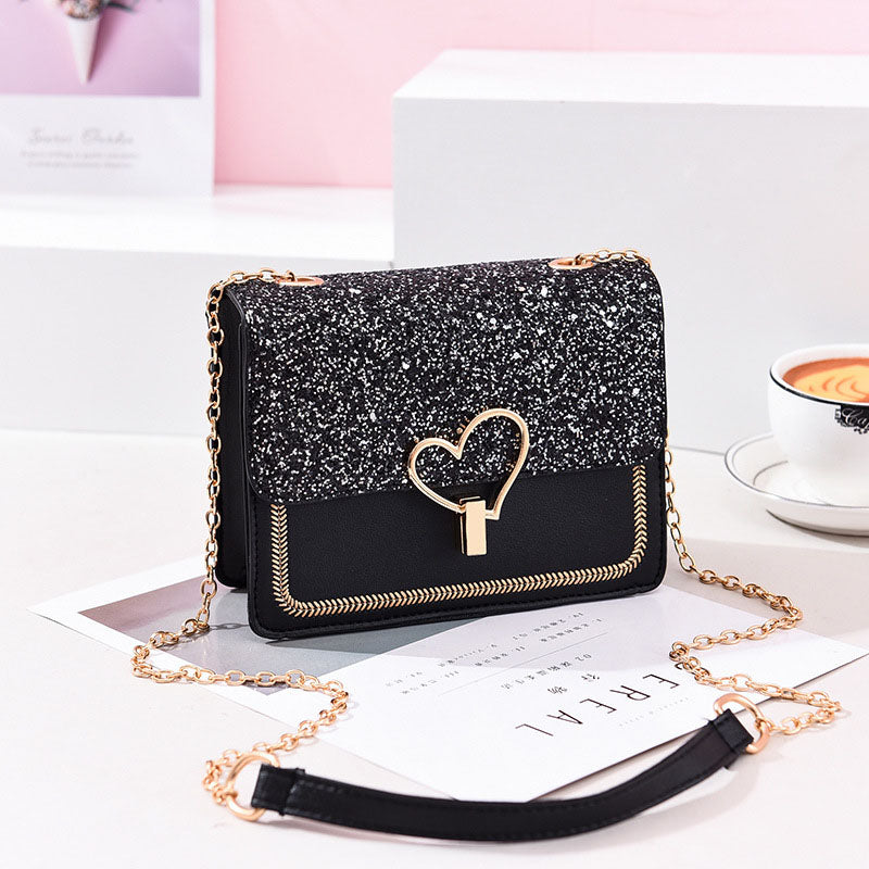 Chain cross-body bag