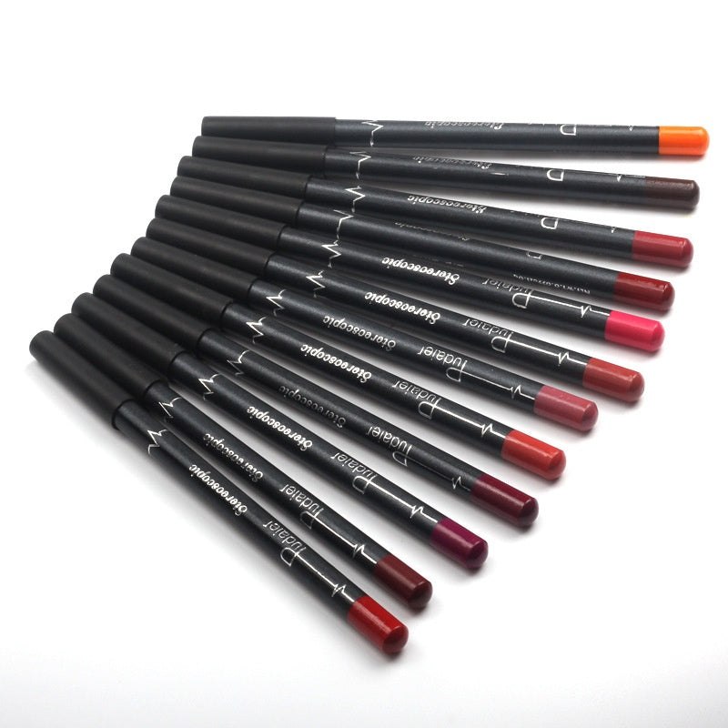 12 Colors Waterproof Lip Liner