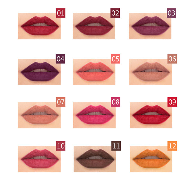 12 Colors Waterproof Lip Liner