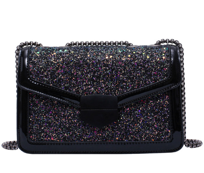 Sequin cross body bag