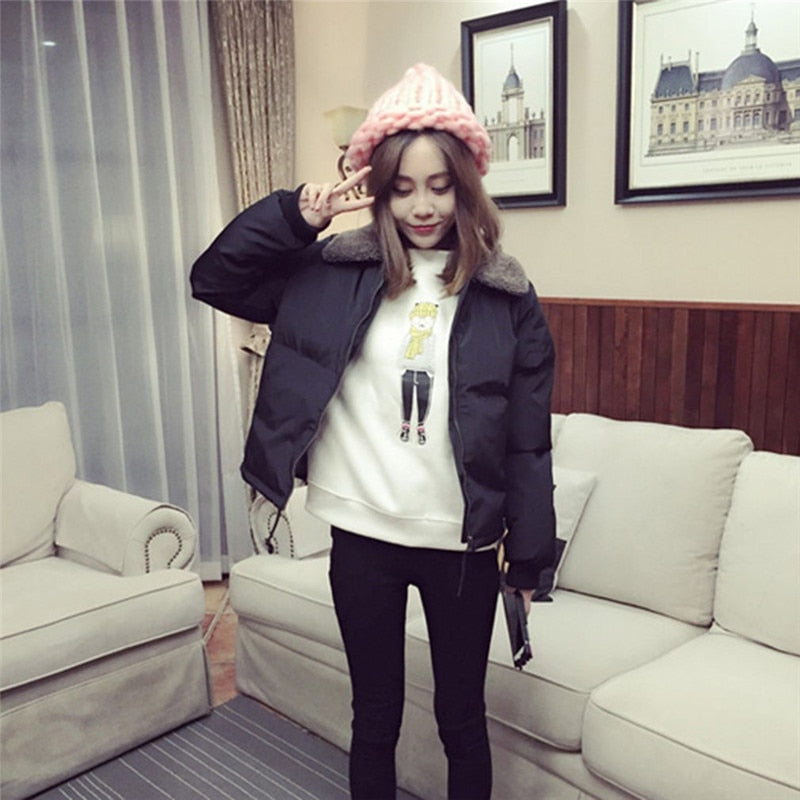 Winter Cotton-Padded Jacket