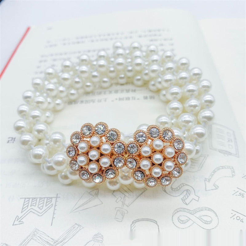 White Pearl Waist Chain Decoration