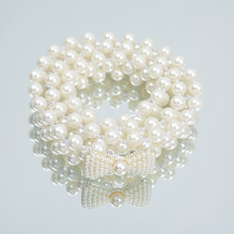 White Pearl Waist Chain Decoration