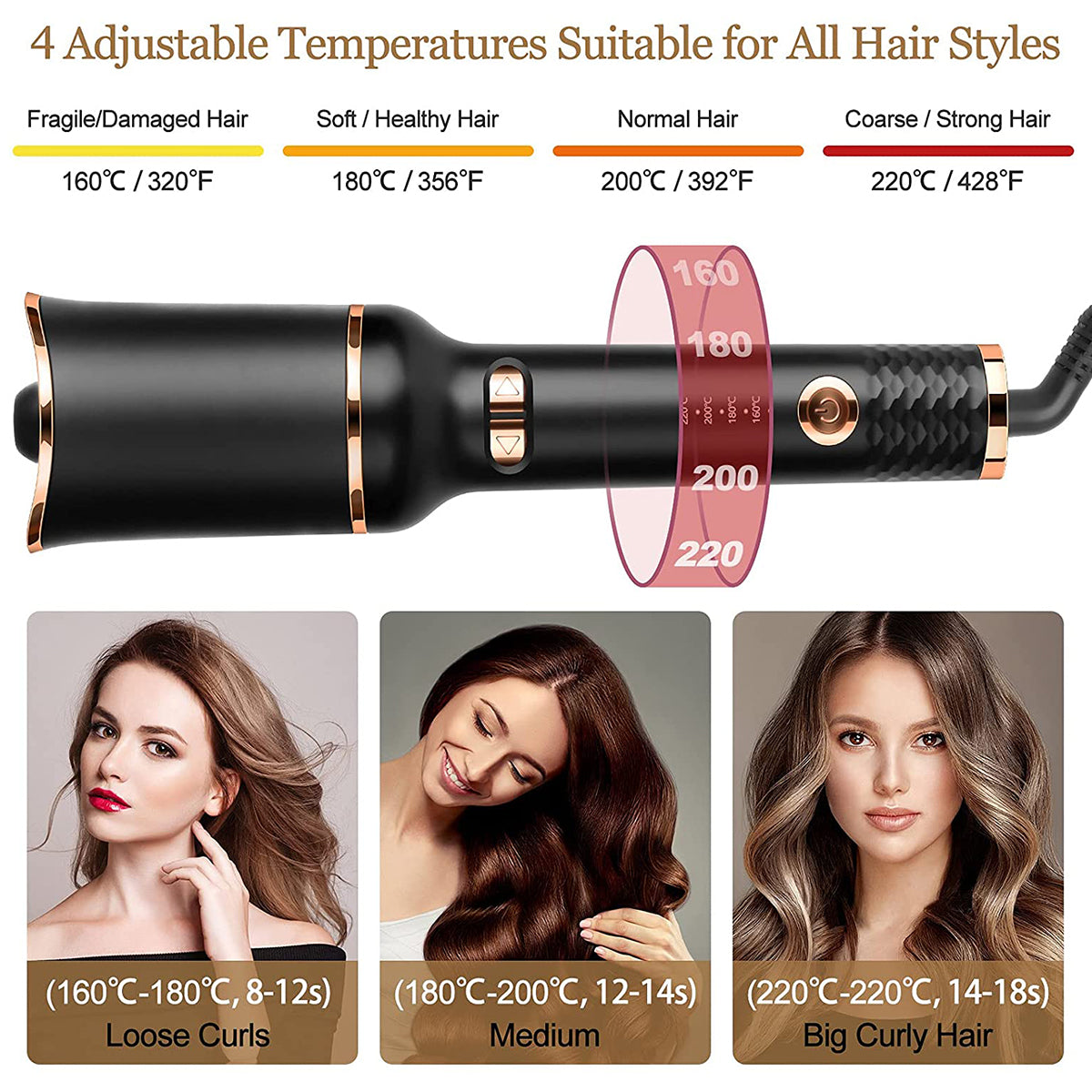 Automatic Curling Iron Wand