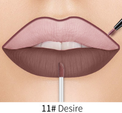 Matte Nonstick Liquid Double Lip Gloss Pen