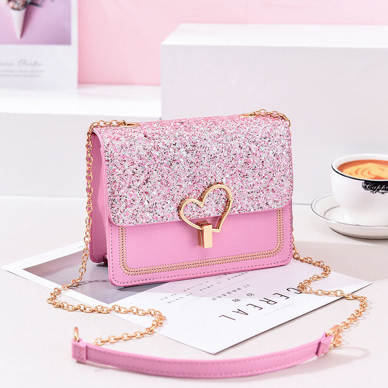 Chain cross-body bag