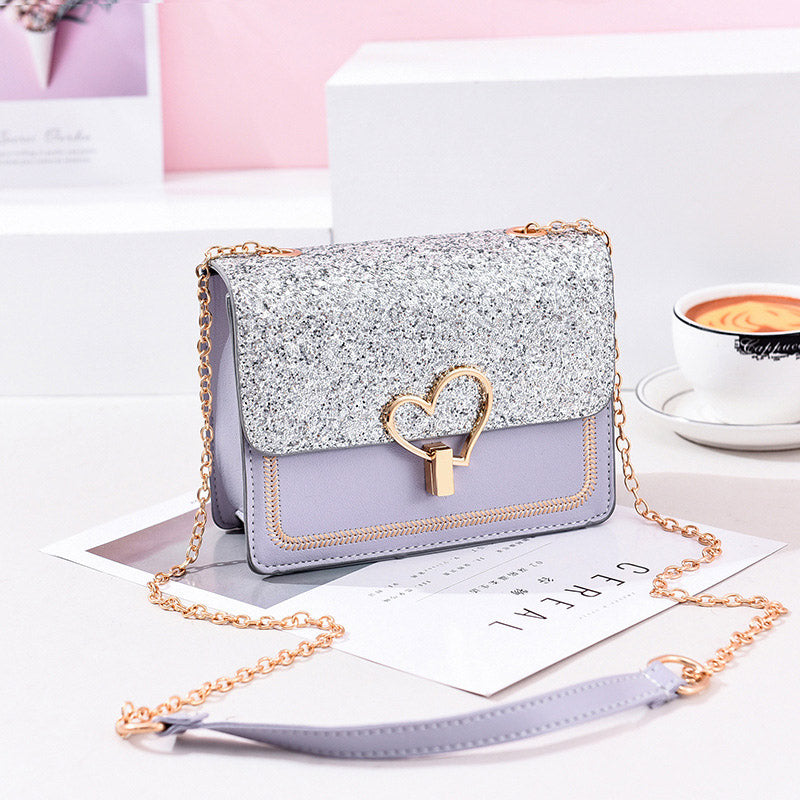 Chain cross-body bag