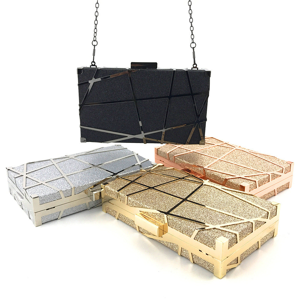 Luxury Gold Wedding Clutches Bag