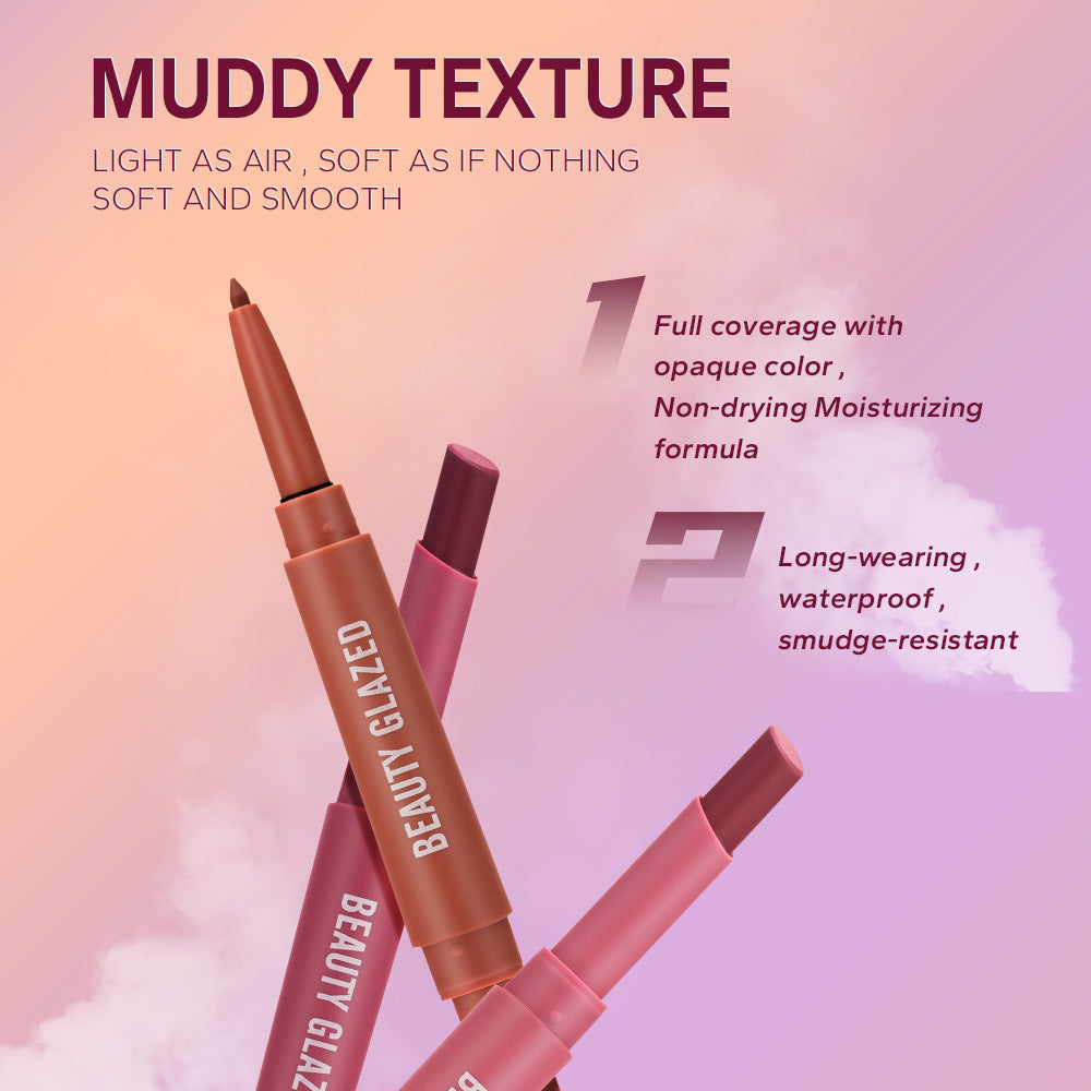 Double-headed Matte Lipstick Lip Liner