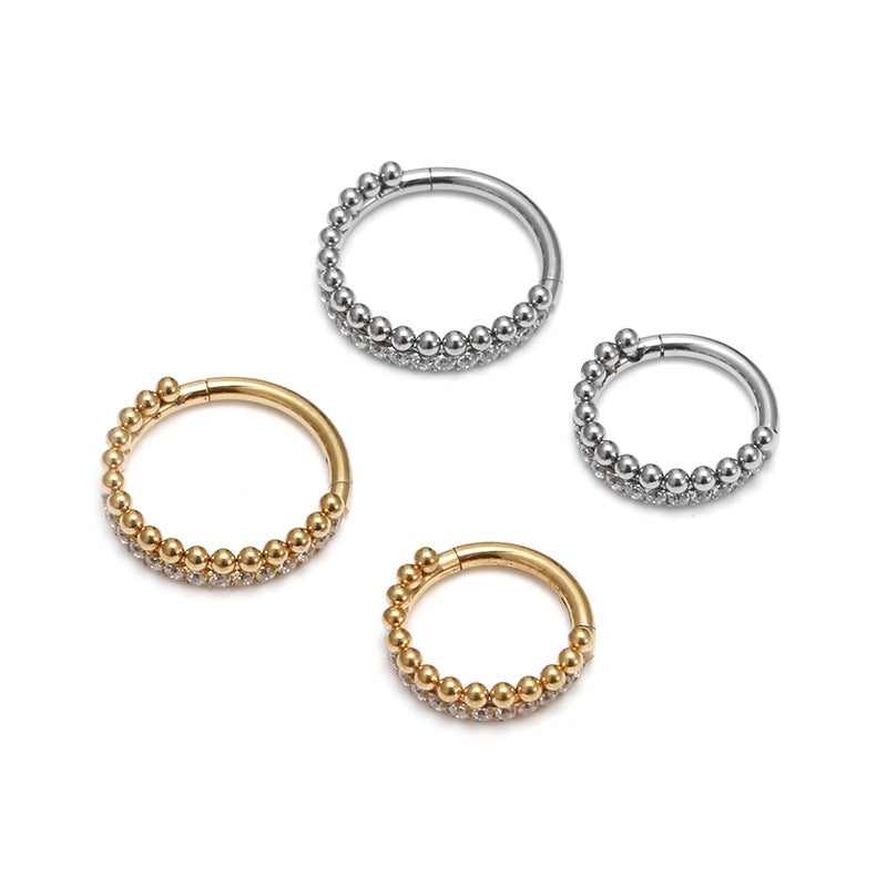 Stainless Steel Piercing Nose Ring