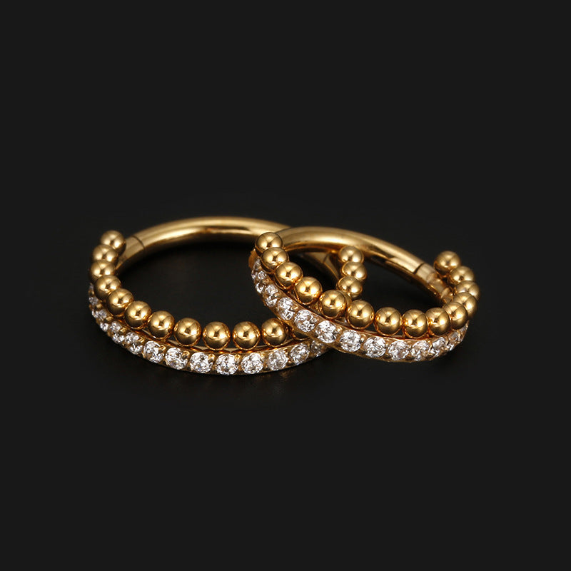 Stainless Steel Piercing Nose Ring