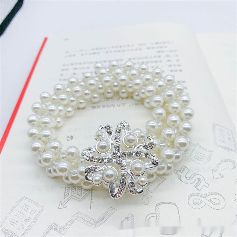 White Pearl Waist Chain Decoration
