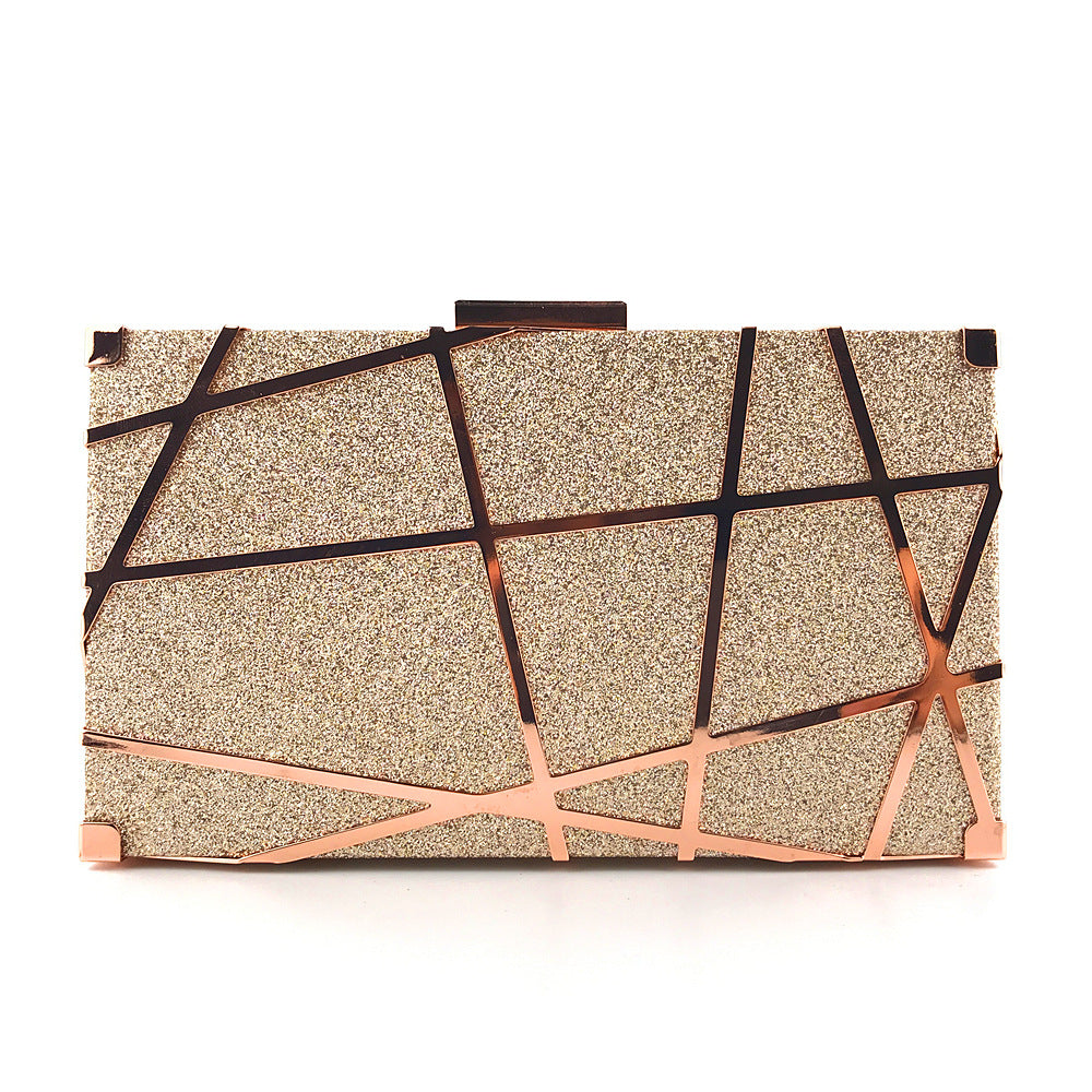 Luxury Gold Wedding Clutches Bag