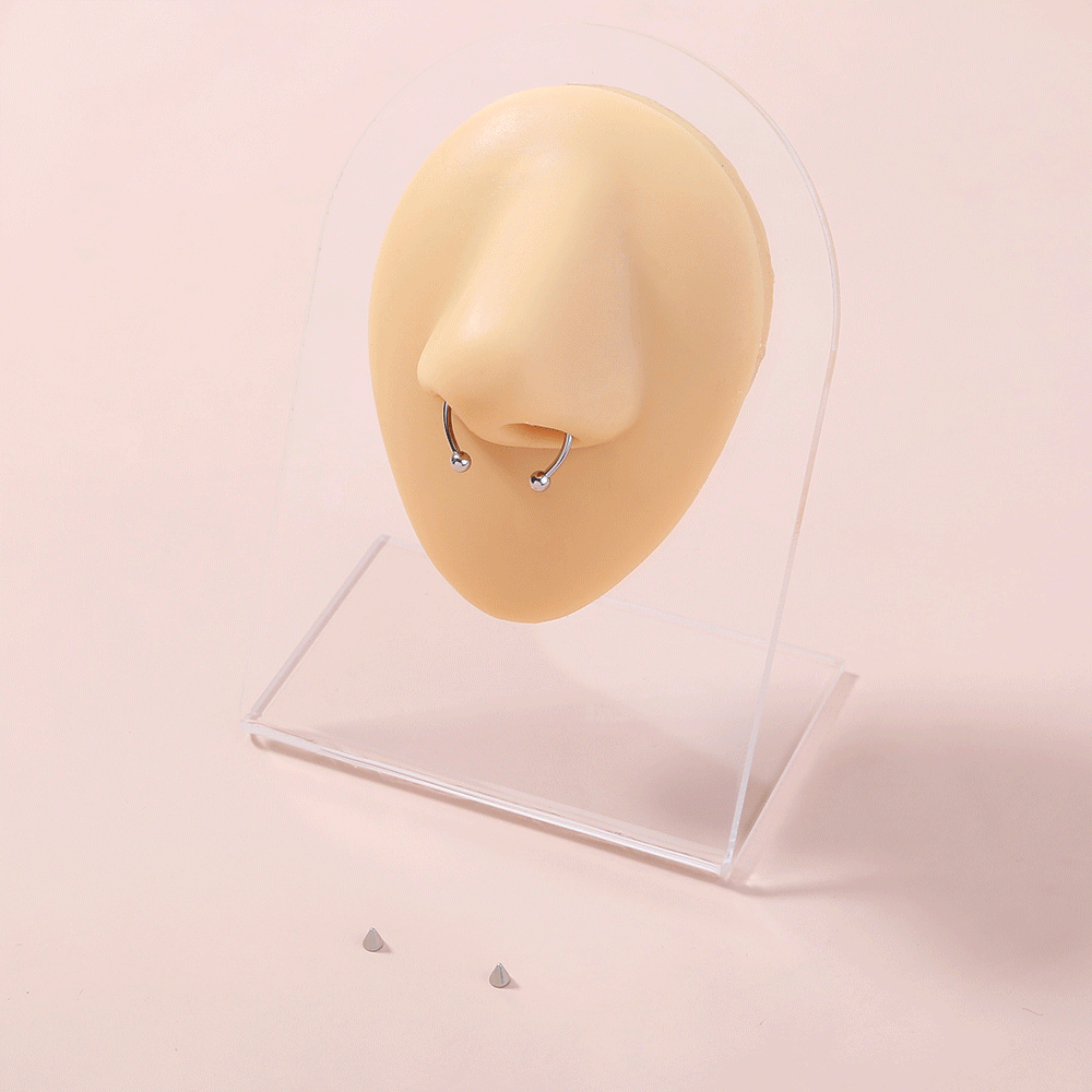 Zircon Piercing Nose Ring