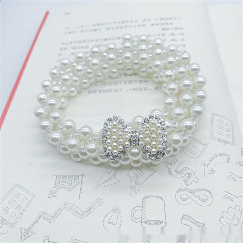 White Pearl Waist Chain Decoration