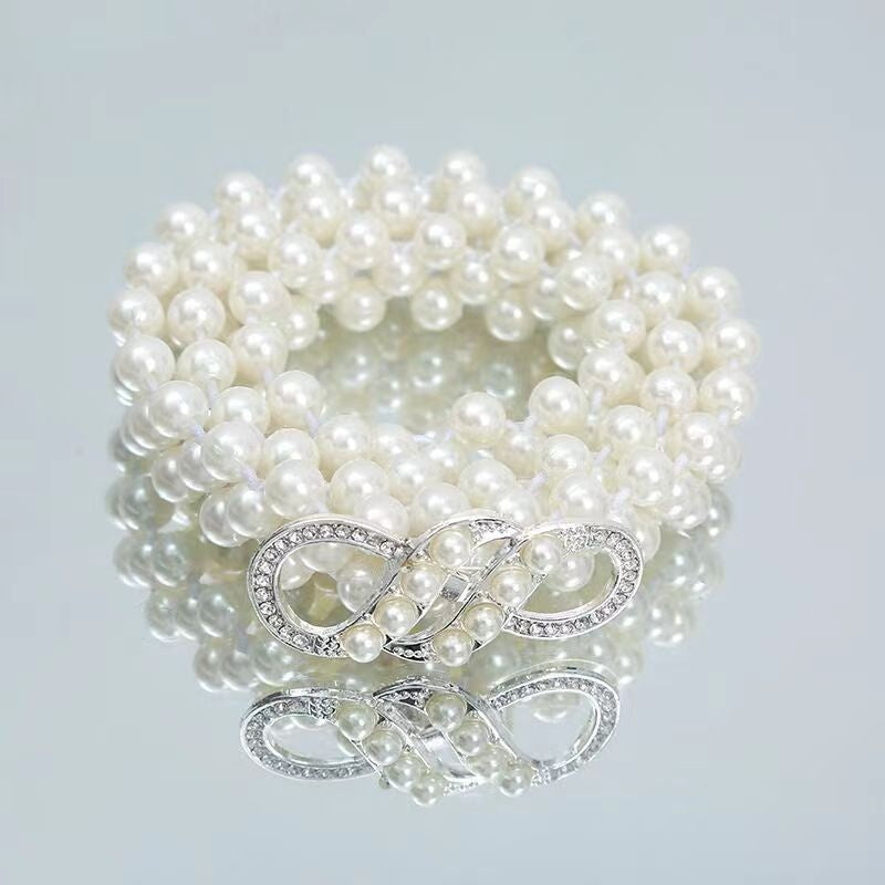 White Pearl Waist Chain Decoration