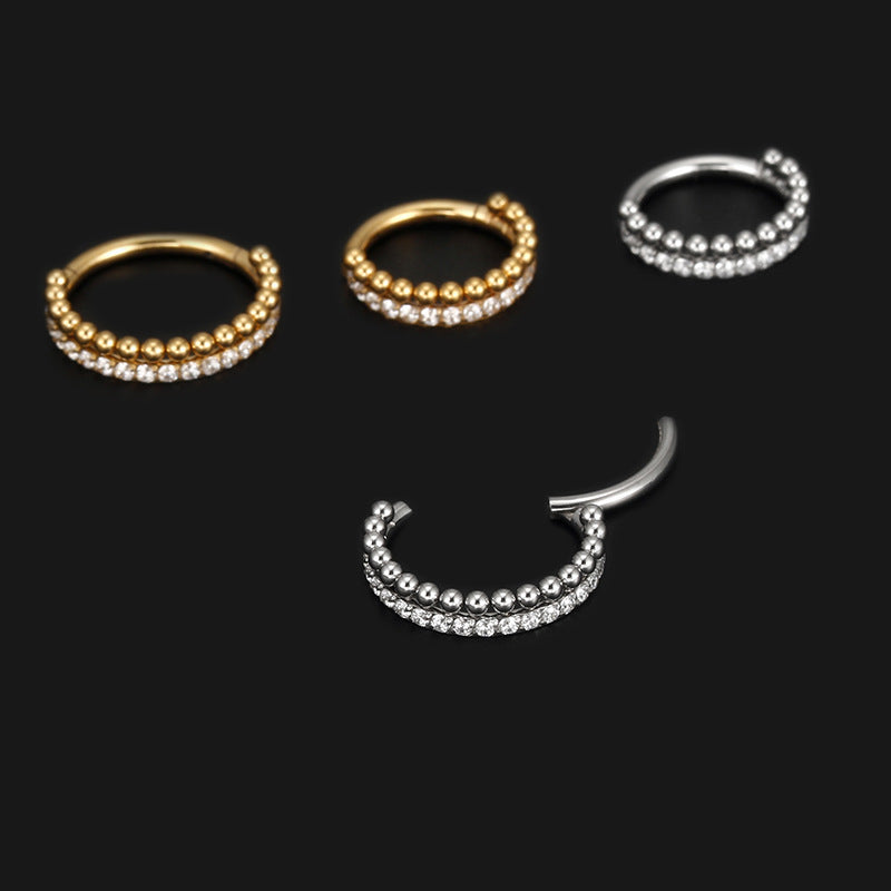 Stainless Steel Piercing Nose Ring