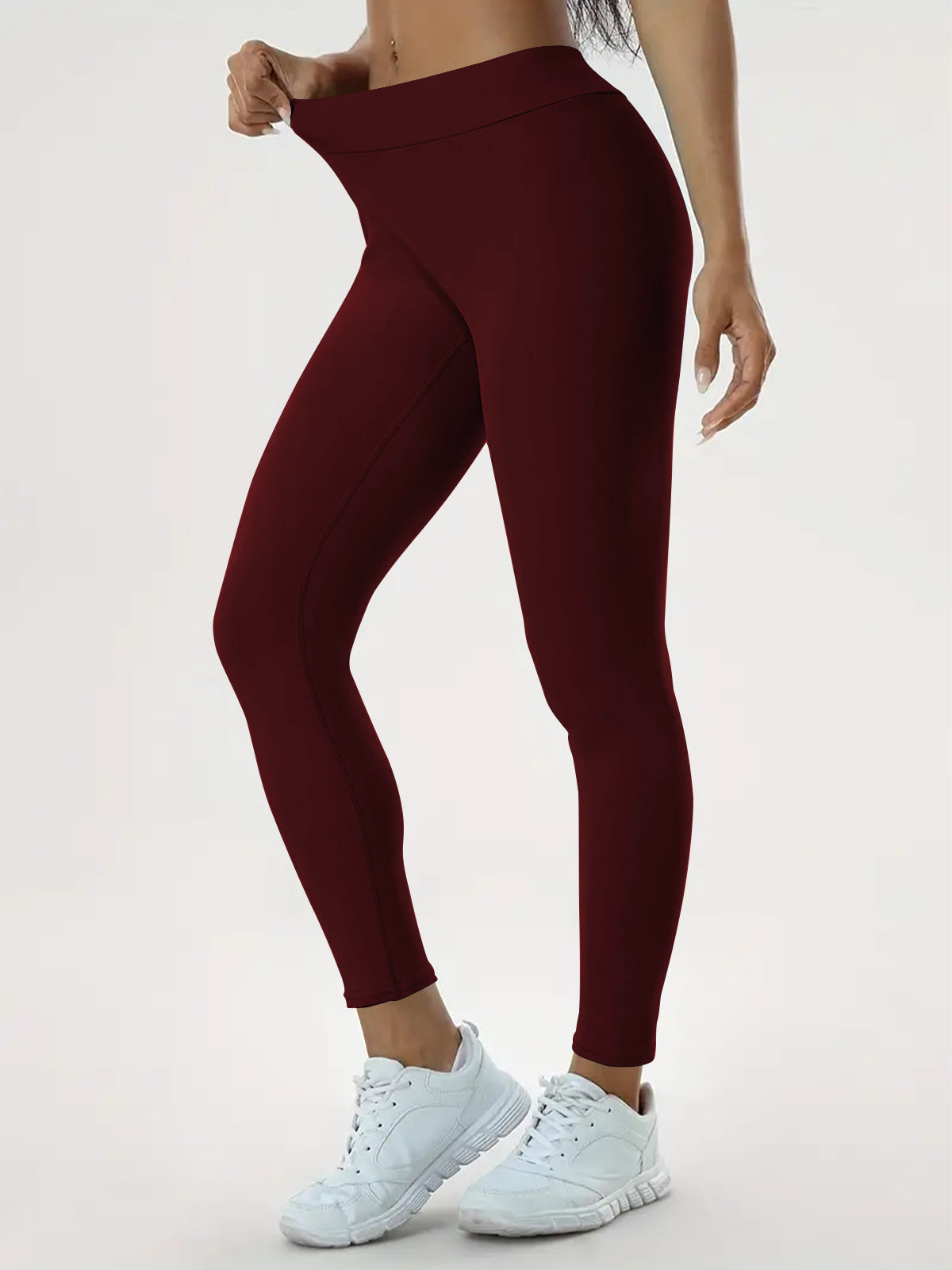Lift High Elastic Tight Fitness Trousers