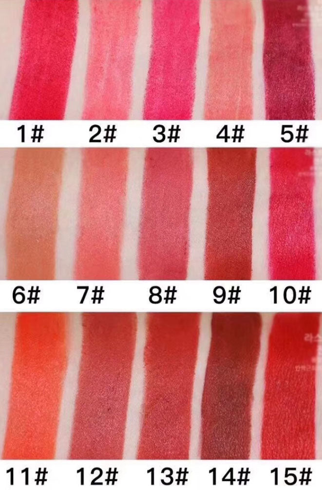 Matt lipstick RED  10 color