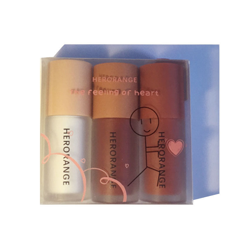 Matte Whitening Primer  Lip Gloss