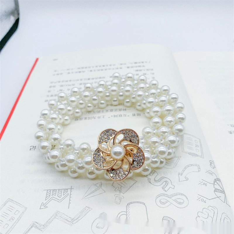 White Pearl Waist Chain Decoration