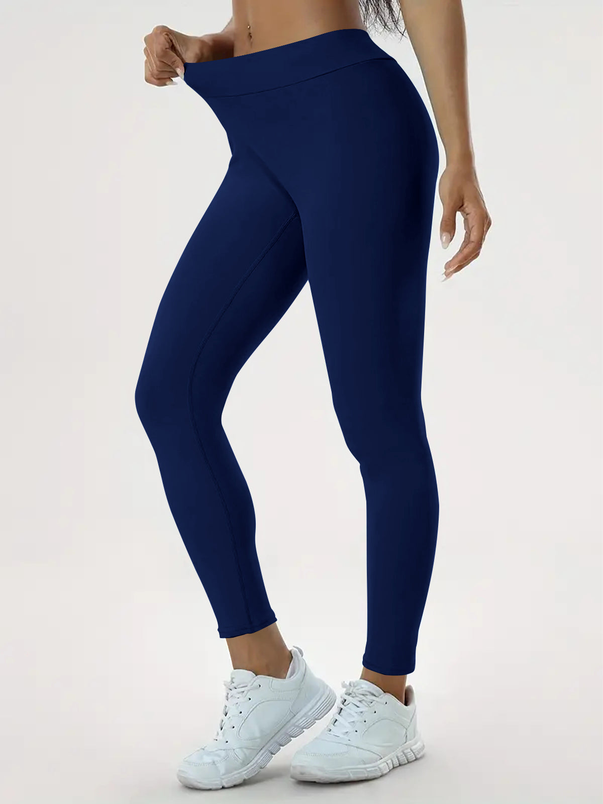Lift High Elastic Tight Fitness Trousers