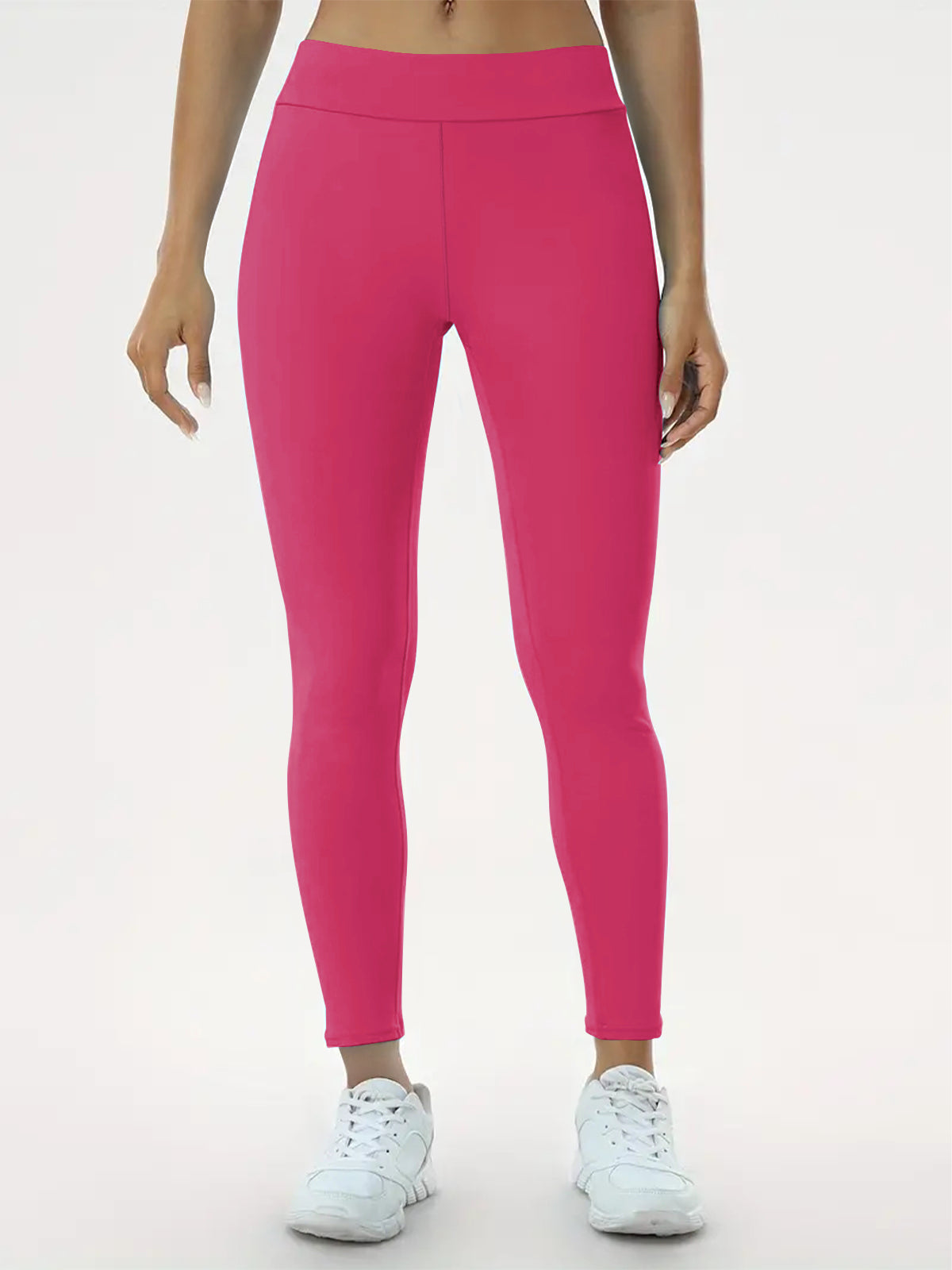 Lift High Elastic Tight Fitness Trousers