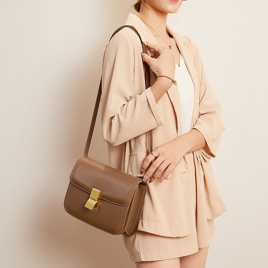 Leather Shoulder  Bag