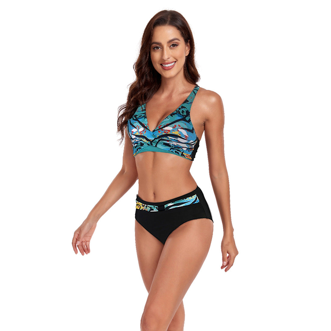 New Split Swimsuit