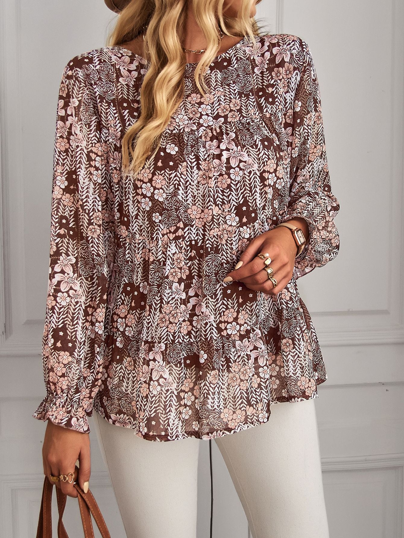 Summer Bohemian Casual   Top