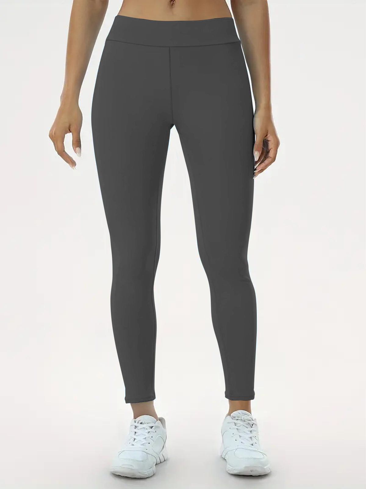 Lift High Elastic Tight Fitness Trousers