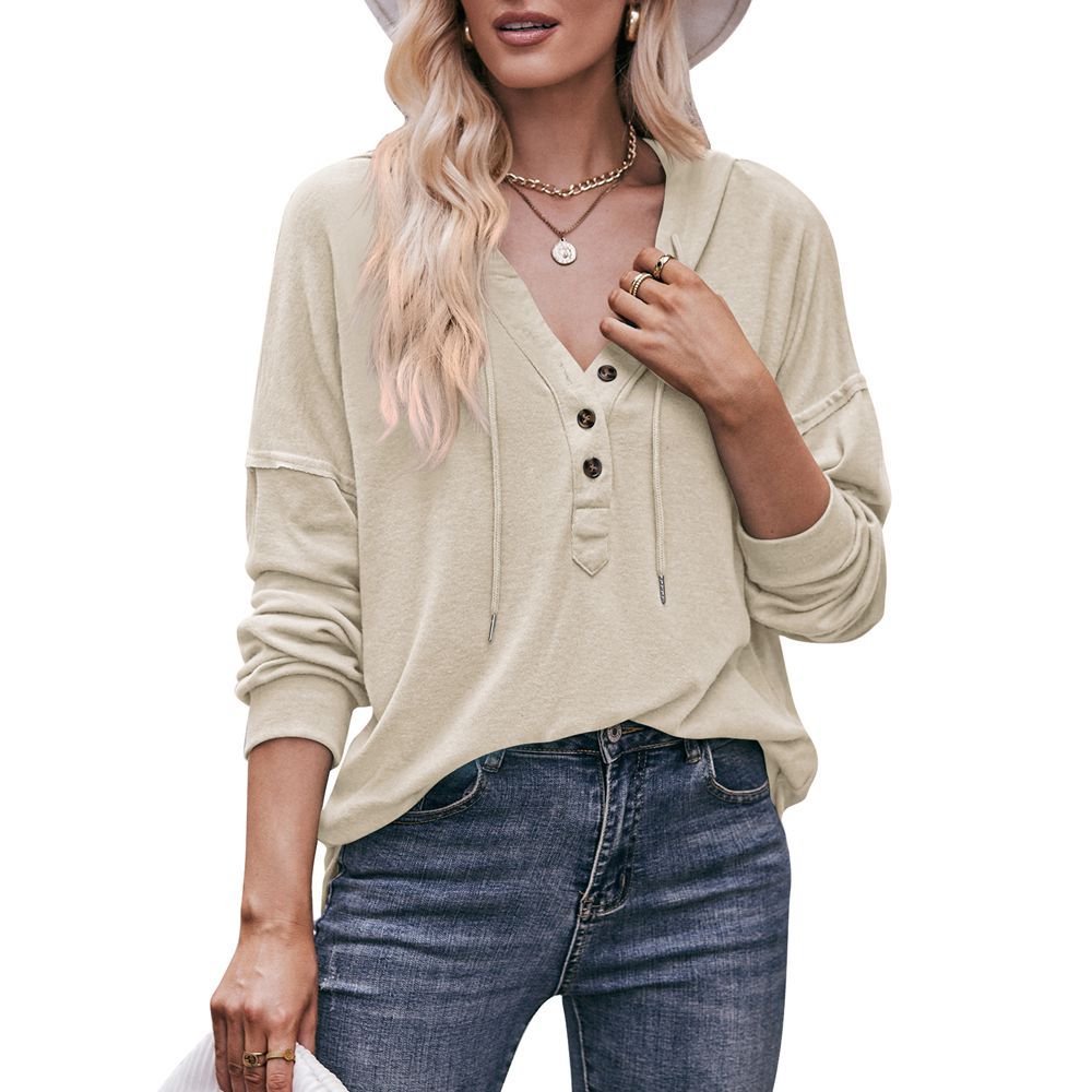 V-neck  Tops
