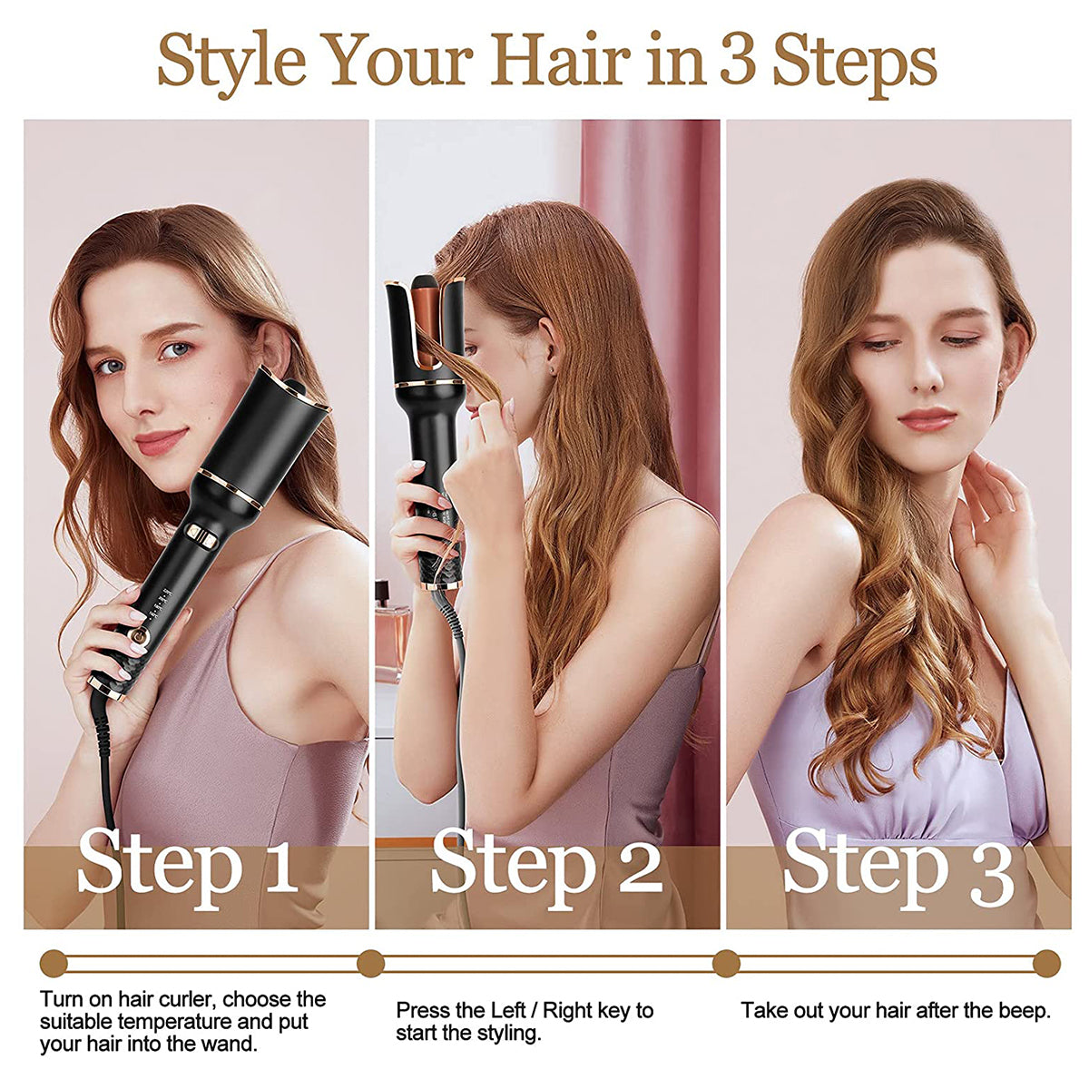 Automatic Curling Iron  Wand