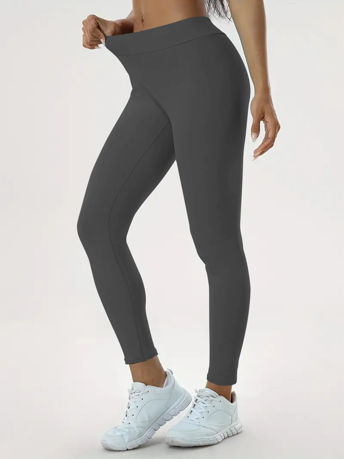 Lift High Elastic Tight Fitness Trousers